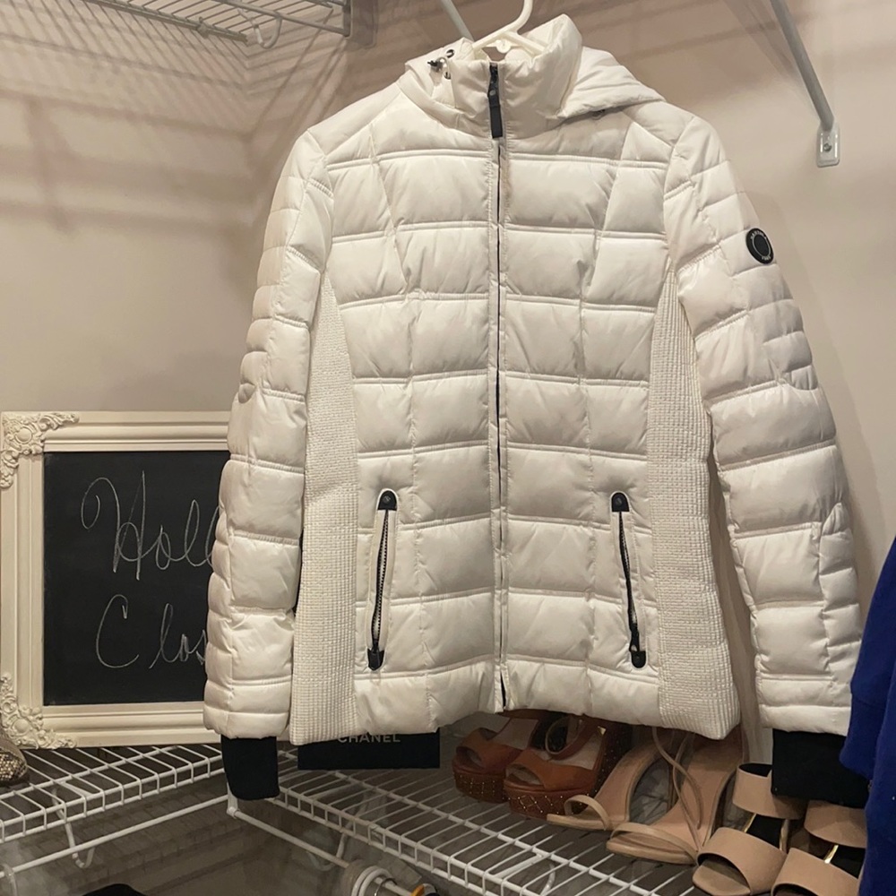 NAUTICA WHITE PUFFER JACKET